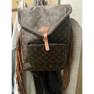 Repurposed LV back pack .